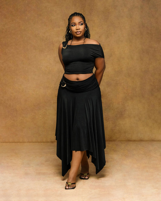 VIENNA MAXI SET - Black