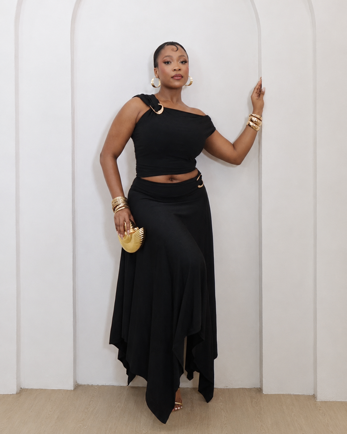 VIENNA MAXI SET - Black